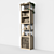 Industrial Loft 3-Tier Shelving 3D model small image 11