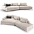 Interia Place Air C Sofa 3D model small image 1