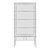 Modern Gray and Walnut Chiffonier 3D model small image 3