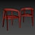 Sleek Corvo Chair: Modern Design by Noé Duchaufour 3D model small image 2