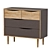 Stylish and Practical Chest of Drawers | 90x81x40 cm 3D model small image 3