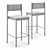 Amigo Modern Leather Counter Stool 3D model small image 3