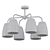 Montclair Pendant Chandelier - American Style 3D model small image 2