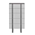 Title: Modern Grey Steel Chest of Drawers 3D model small image 2