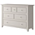 Scandinavian Style Chest of Drawers 3D model small image 2