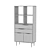 Sleek and Versatile Rack - 90x180x40 cm 3D model small image 4