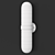 Norah Vanity Sconce: Elegant Bathroom Lighting 3D model small image 3