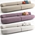 Minimalist Gogan Sofa: Moroso 03 3D model small image 1