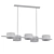 Modern LED Ceiling Light, Copper Finish 3D model small image 2