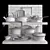 Kitchen Essentials Set 3D model small image 4