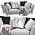 Italian elegance: Weston Sofa by Flexform 3D model small image 4