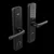 Kaadas S100: Stylish Lever Smart Lock 3D model small image 2