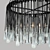 Tallis Teardrop Chandelier: Exquisite Pendant Lighting 3D model small image 4