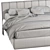 Elegant NORMA Bed 2 - Sleek Design! 3D model small image 5