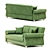 Modern and Elegant Evora Sofa 3D model small image 2