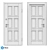 Classic Eco Entrance Door (Eco-80) - PSS 3D model small image 3