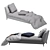 Ultimate Comfort Chaise Lounge 3D model small image 5