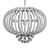 Elegant Antonelli Chandelier 3D model small image 2