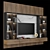 Modern TV Stand Design 3D model small image 2