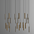 Henge Tubular Ceiling Lamp 3D model small image 2