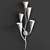 Elegant Ophelia Wall Light 3D model small image 1