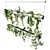 Hanging Plants in a Pipe Pot 3D model small image 2