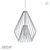 Evelin 1-Light Geometric Pendant 3D model small image 2
