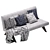 Elegant Erudit Sofa: Timeless Luxury 3D model small image 4
