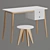 JIMI Desktop: Sleek and Stylish Workstation from La Redoute 3D model small image 1