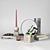 H&M HOME Marble Set: Elegant Decor Delight 3D model small image 5