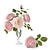 Elegant Rose Bouquet 3D model small image 6