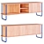 Modern Loop Sideboard | Sleek and Stylish Storage Solution 3D model small image 1