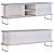 Modern Loop Sideboard | Sleek and Stylish Storage Solution 3D model small image 2