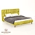 EMILY Modern Bed: Stylish and Spacious 3D model small image 1