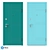 Hi-Tech Entrance Door HT-111 by PSS 3D model small image 4