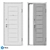 HI-TECH Entrance Door: Alaska Series - Modern Style 3D model small image 5