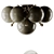 Contemporary Sakura Flush Mount 3D model small image 7