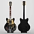 SteamGuitar: Electric Guitar with Steampunk Elements 3D model small image 1