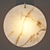 Marble Disk Wall Lamp 3D model small image 3