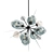 Globe Burst Pendant Light 3D model small image 1