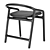 BRIONI Woak Stool - Sleek and Functional 3D model small image 4