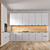 White Kitchen Cabinet 3D model small image 2