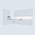 White Kitchen Cabinet 3D model small image 5