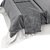 Seaspray Gray Boxspring Bed 3D model small image 4