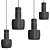 Cella Pendant Light by Anzazo: Elegant Illumination for Modern Spaces 3D model small image 4