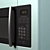 Sleek Microwave: Modern Kitchen Appliance 3D model small image 4