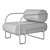 Olivya Stone Lounge Chair 3D model small image 3