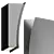 Sleek Sliding Light: Slide Sconce 3D model small image 4