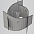 Modern Vent Design Lamp 3D model small image 4