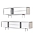 Salu TV Cabinets: Sleek and Sophisticated 3D model small image 4